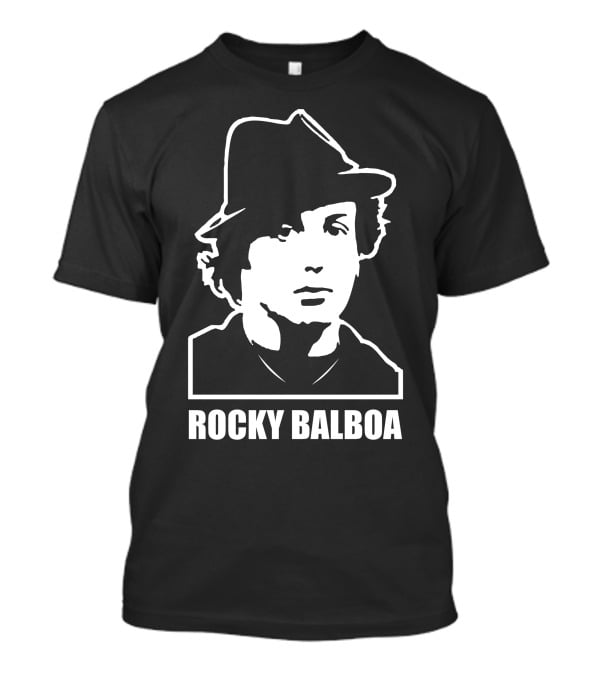 Rocky Balboa Iconic Boxing Legend With Hat T-Shirt