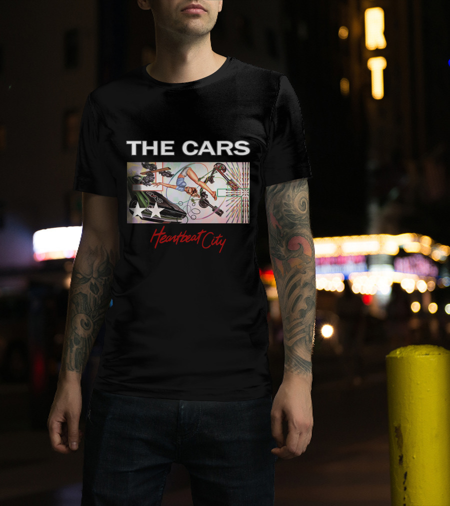 The Cars Heartbeat City Album T-Shirt
