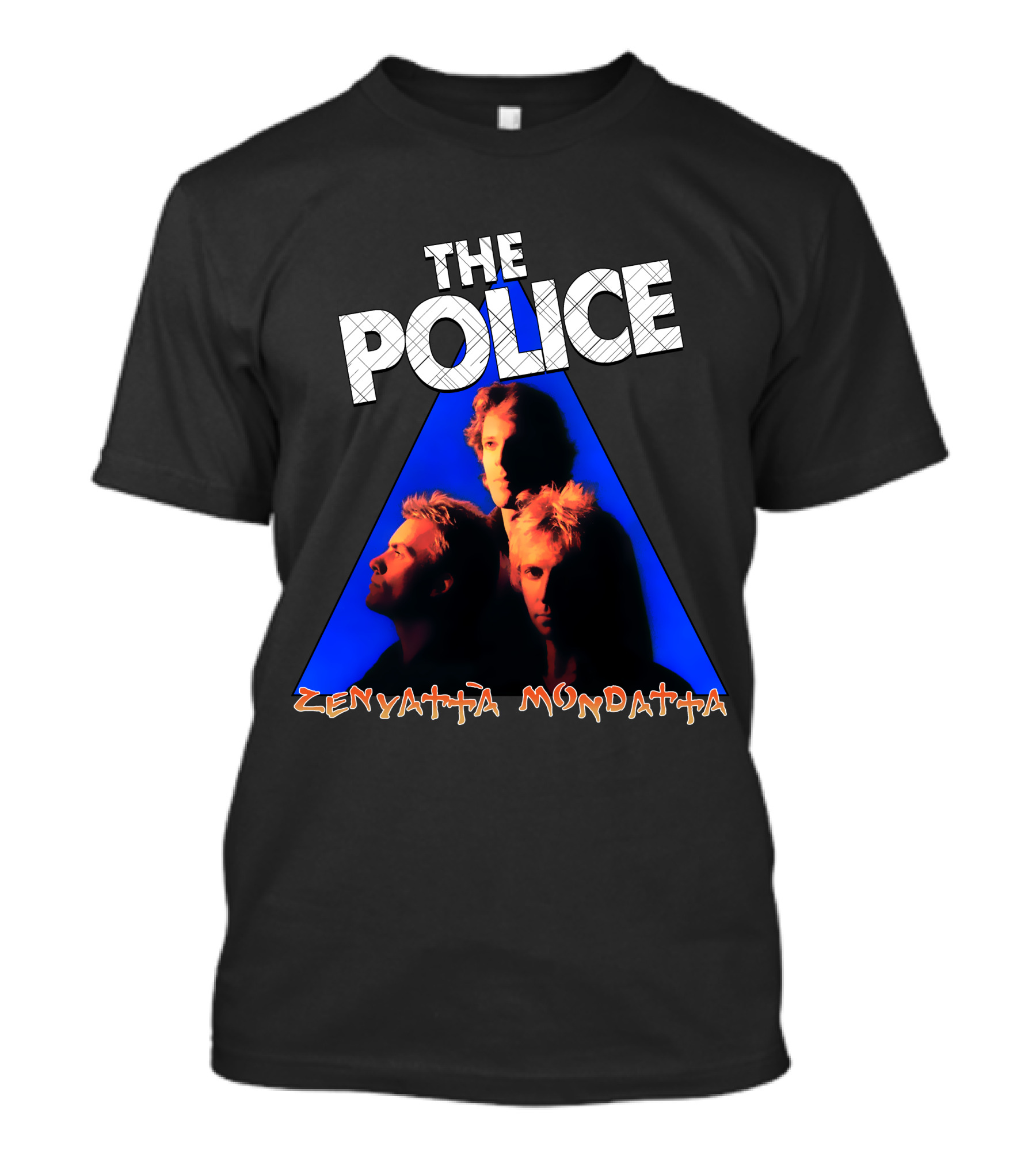 The Police Zenyatta Mondatta Album Cover T-Shirt