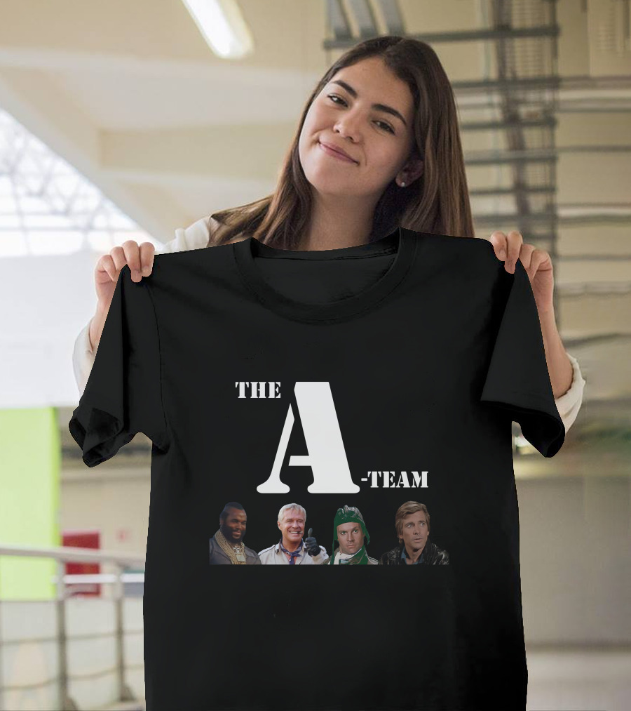 The A-Team TV Characters Iconic Group T-Shirt