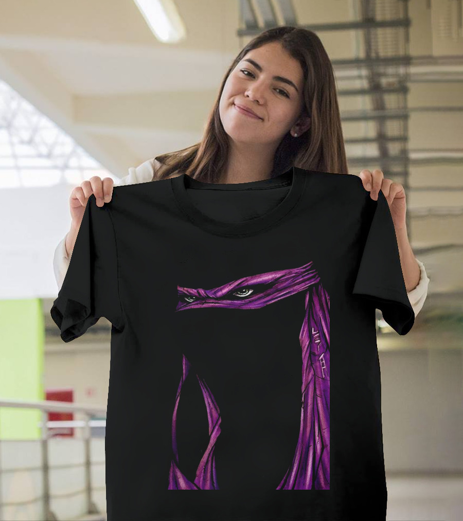 Teenage Mutant Ninja Turtles Donatello Purple Mask Eyes T-Shirt