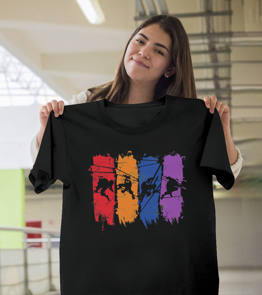 Teenage Mutant Ninja Turtles Colorful T-Shirt