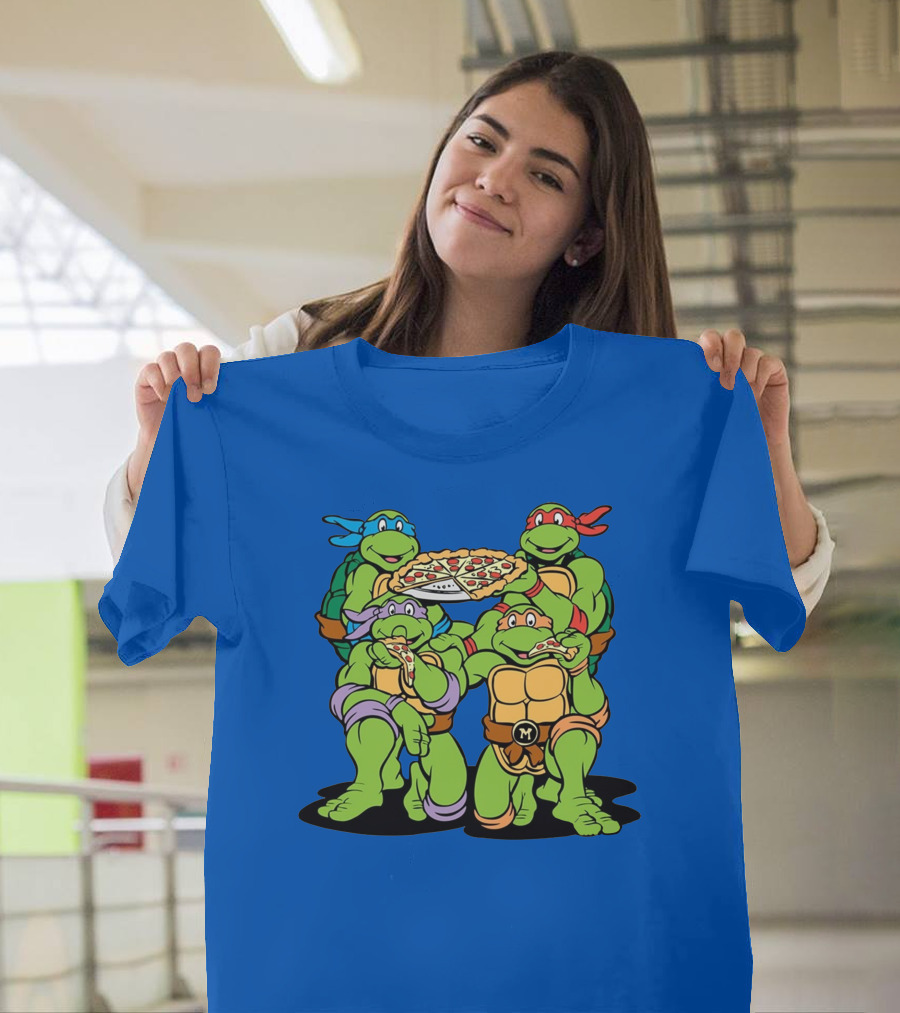 Teenage Mutant Ninja Turtles Pizza T-Shirt