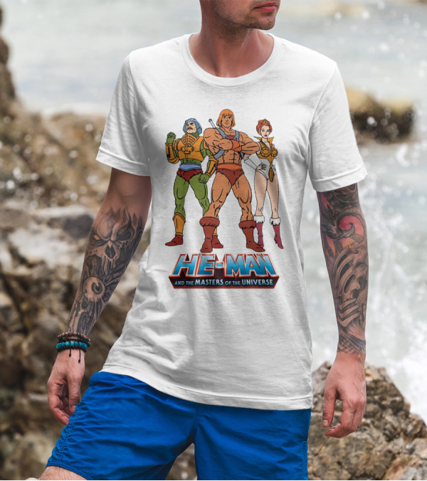 He-Man And The Masters Of The Universe Classic Trio T-Shirt