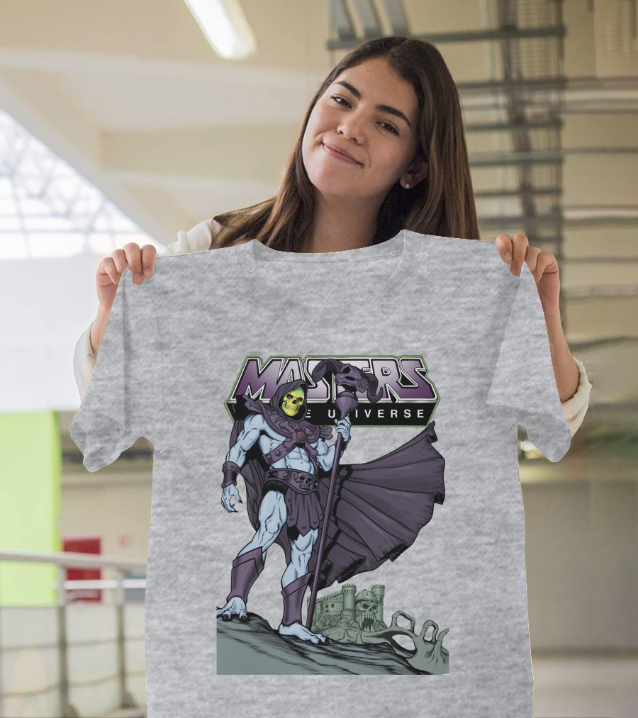 Masters Of The Universe Skeletor With Castle Grayskull T-Shirt