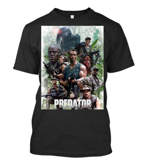 Predator Movie Characters T-Shirt