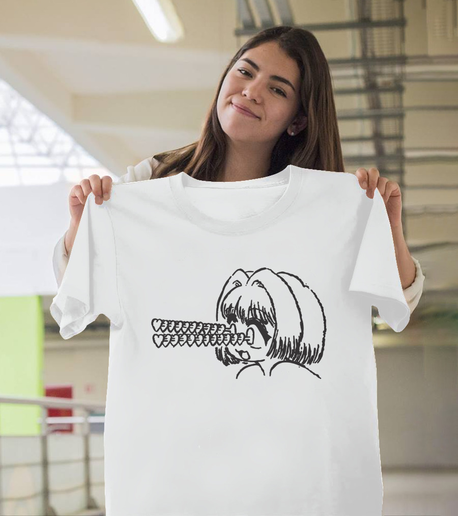 Full Heart Ichigo Chan Grit Anime Eyes T-Shirt