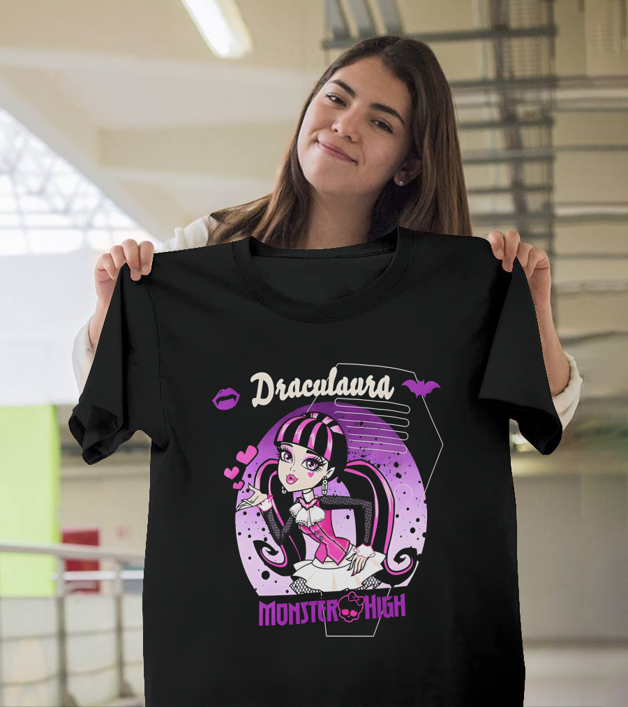 Monster High Draculaura Coffin Heart T-Shirt
