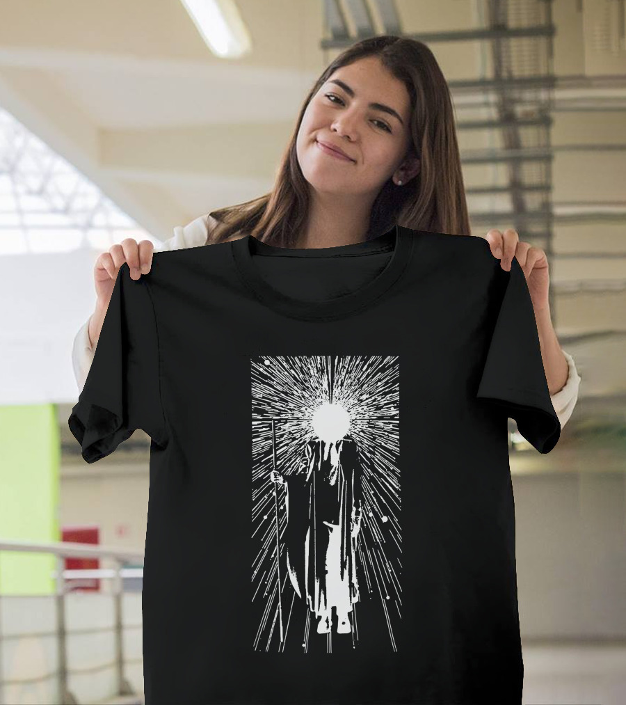 The Dischead Acid Wash Cosmic Enlightenment Burst T-Shirt
