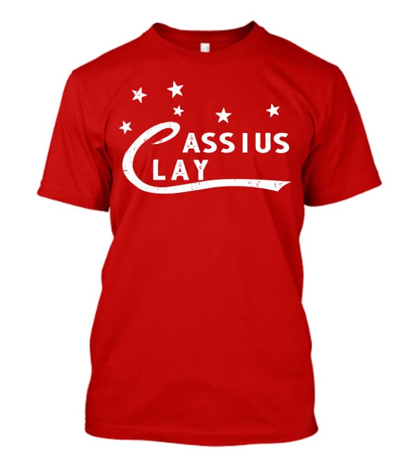 Patriot Cassius Clay Stars Red T-Shirt