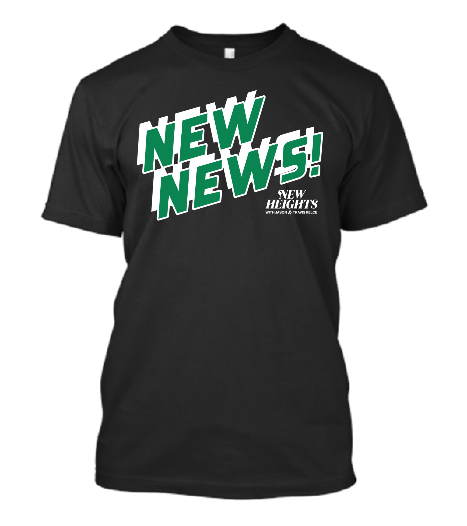 New News New Heights Podcast With Jason And Travis Kelce T-Shirt