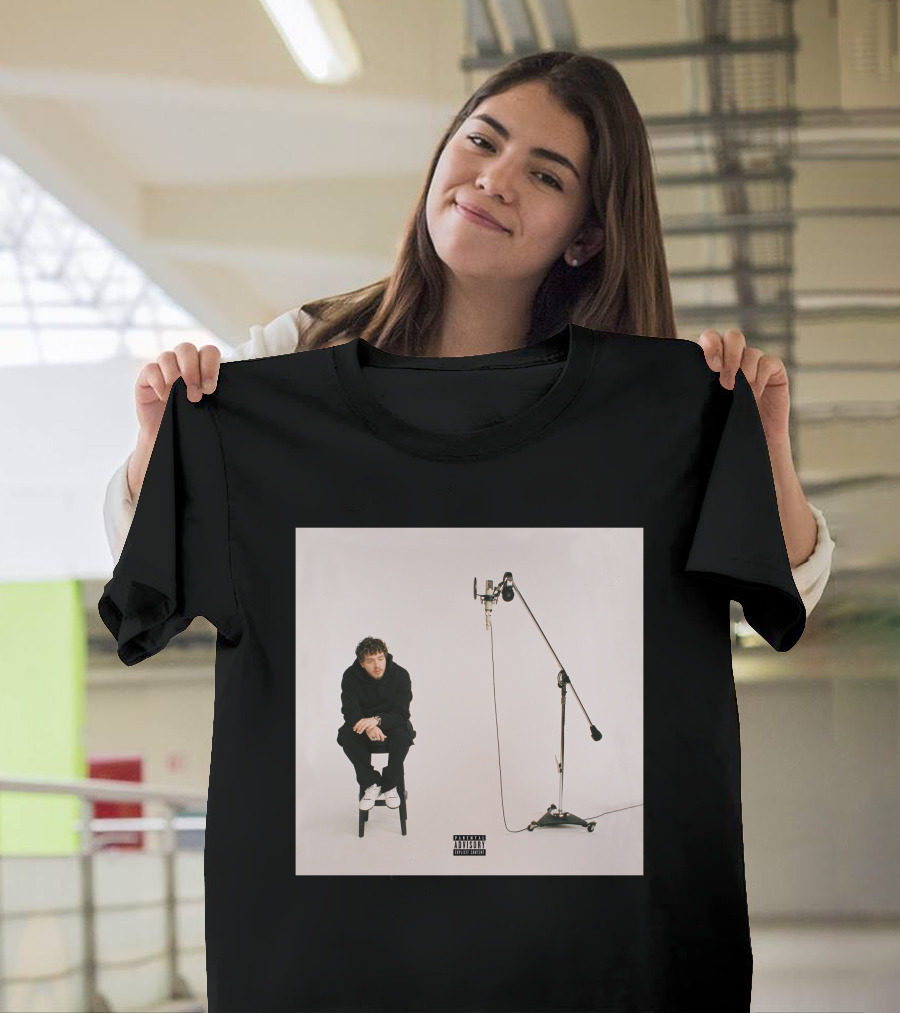 Jack Harlow Sitting with Microphone Stand CHTKMY Merch T-Shirt