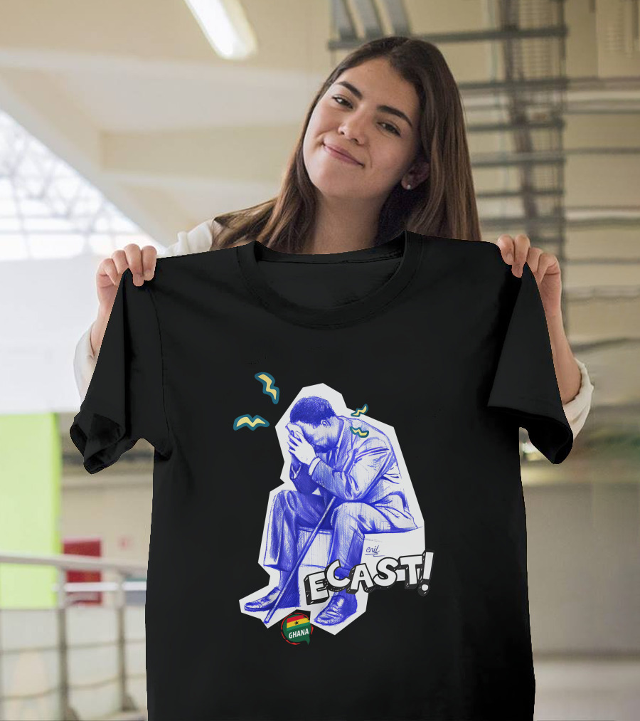Enil Ecast Ghana Sitting Figure T-Shirt