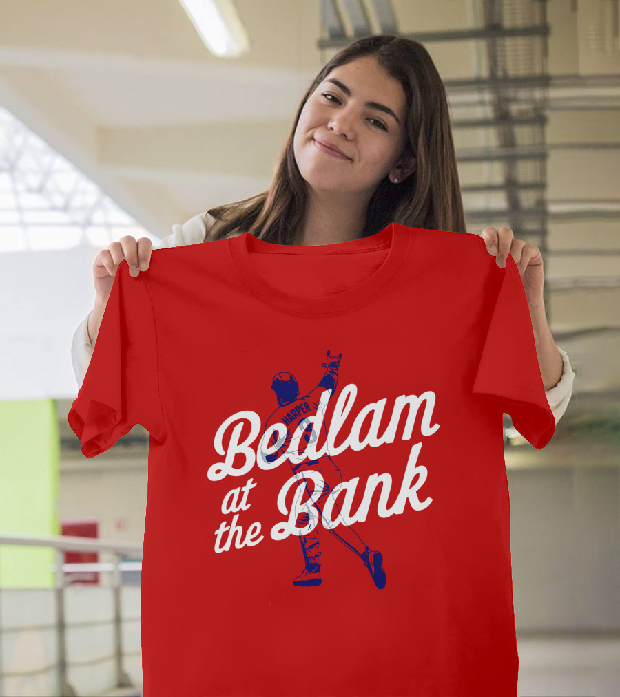 Bedlam at the Bank Harper Baseball Moment T-Shirt