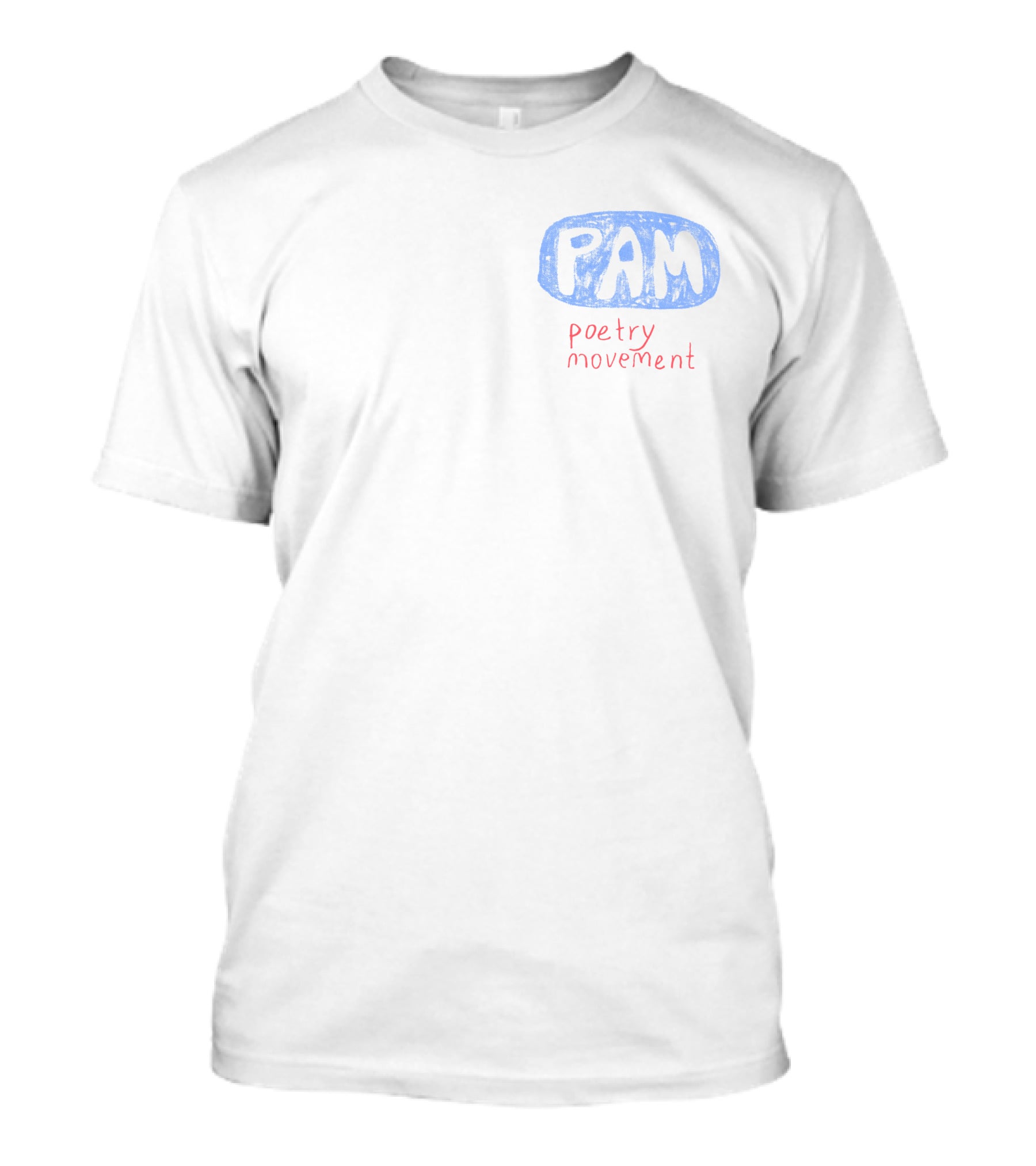 P.A.M Poetry Movement Blue T-Shirt
