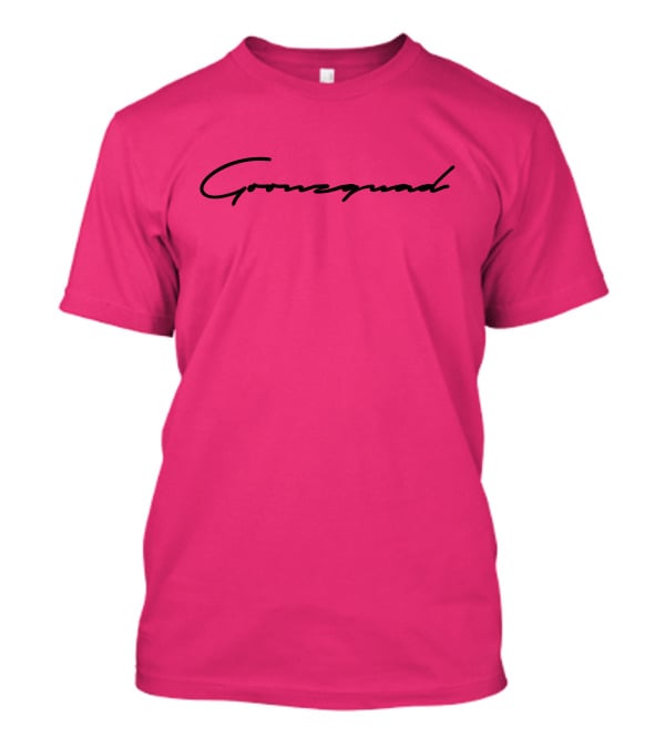 Cursive Goonzquad Red Lettering T-Shirt