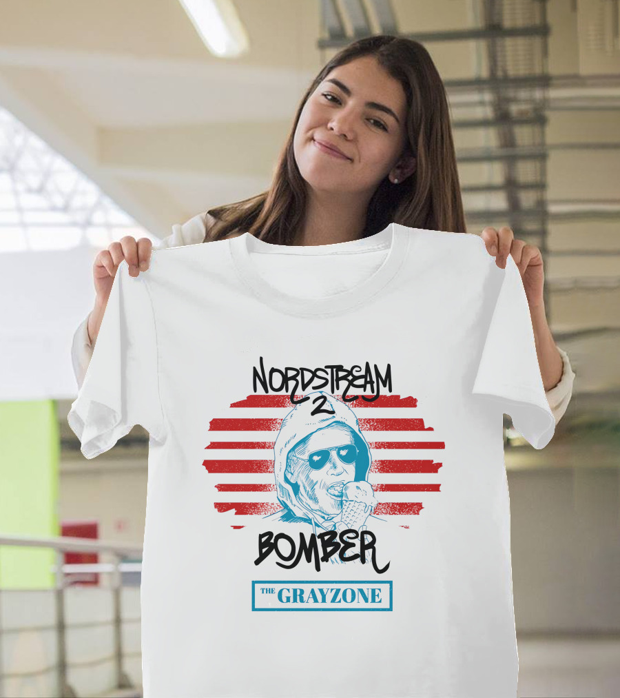 Nordstream 2 Bomber The Grayzone T-Shirt
