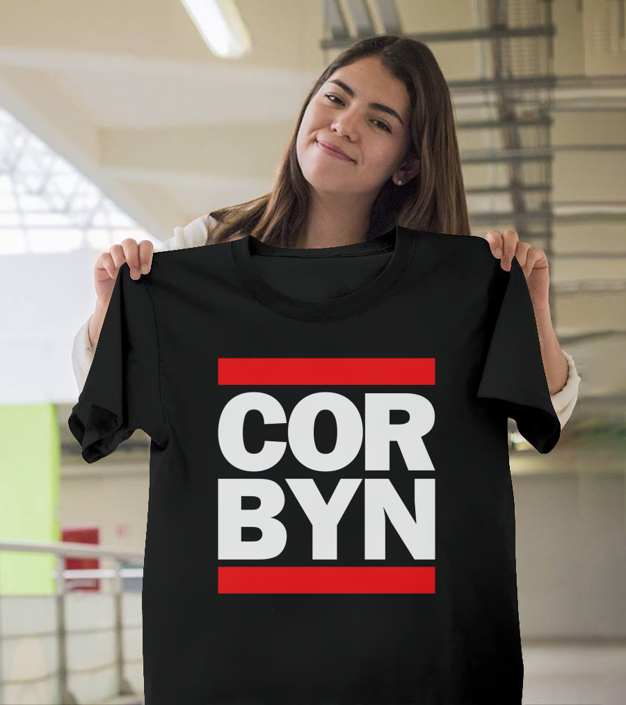 Fernando Morais Corbynista Corbyn Bold Red Lines T-Shirt