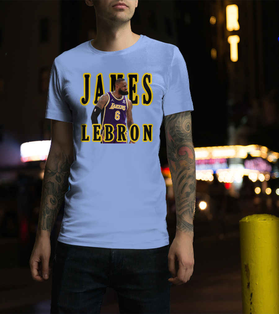 LeBron James Lakers Breakthrough Victory Performance T-Shirt