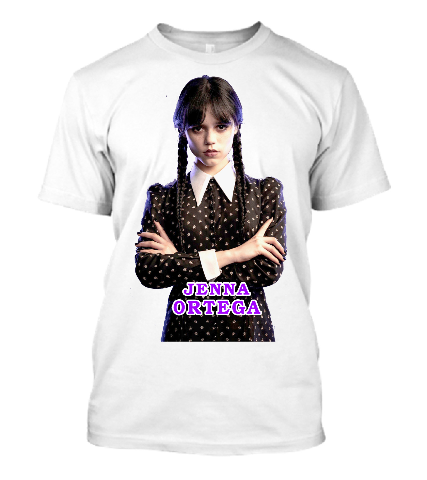 Jenna Ortega Iconic Braided T-Shirt