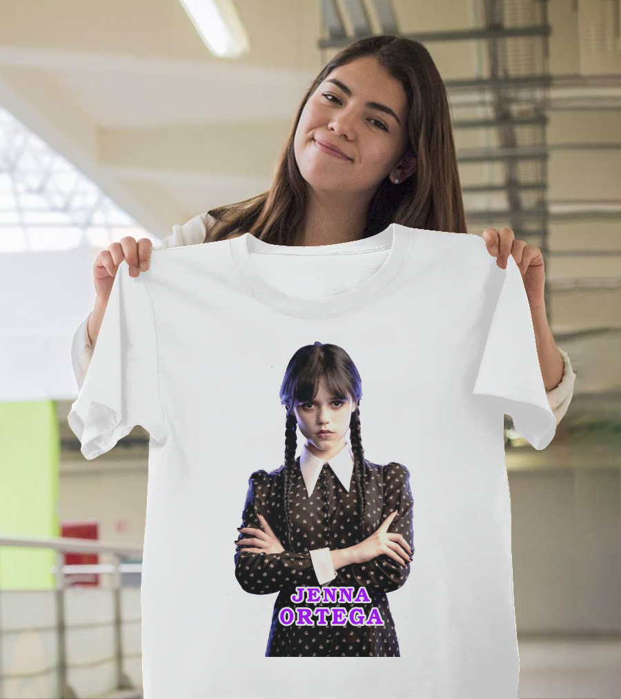 Jenna Ortega Iconic Braided T-Shirt