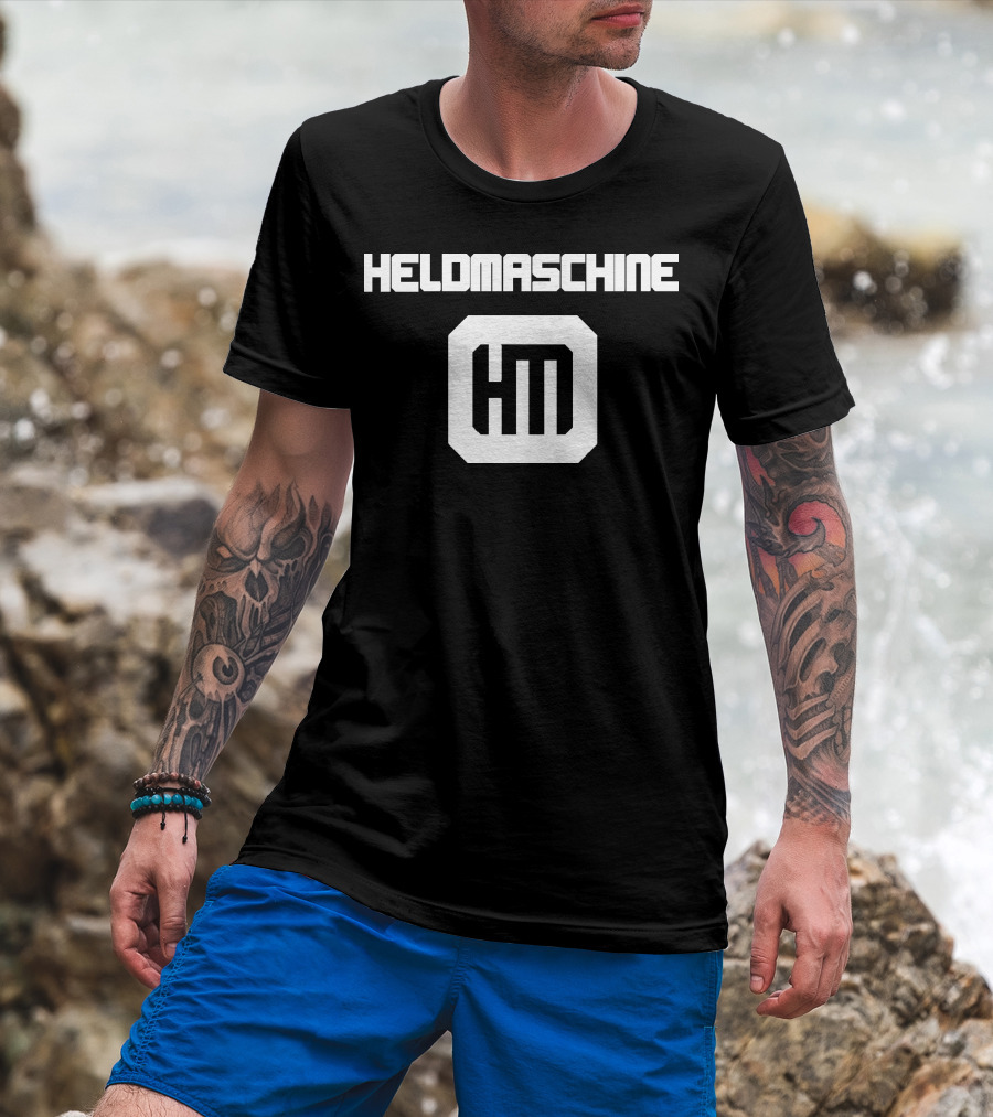 Heldmaschine Band Germany Logo HM T-Shirt