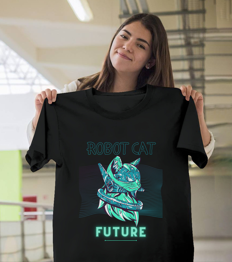 ROBOT CAT FUTURE T-Shirt