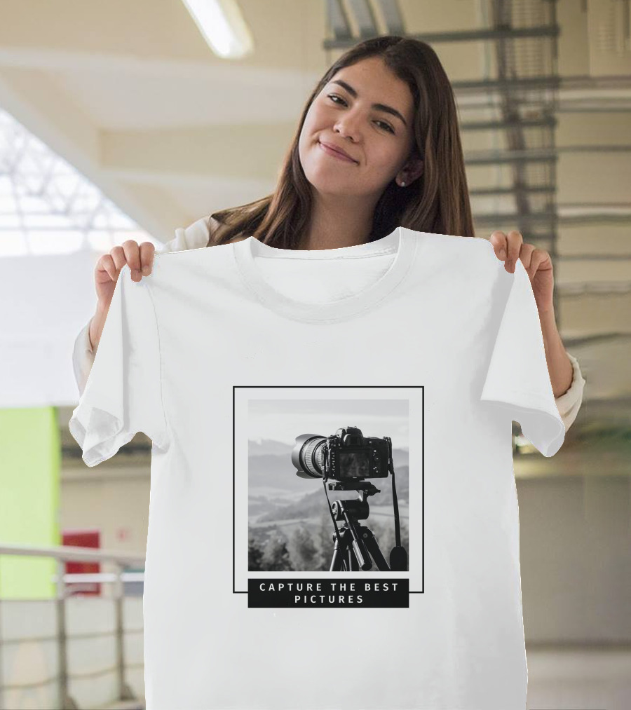 Capture the Best Pictures Save the Moments T-Shirt