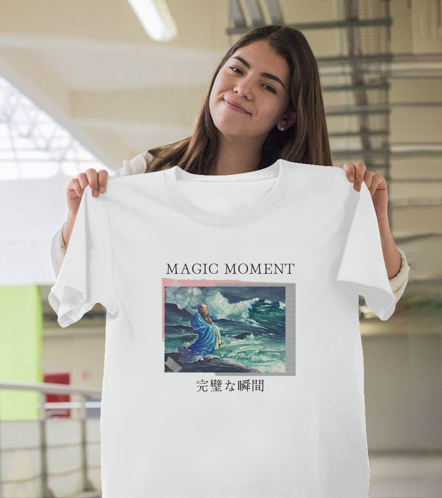 MAGIC MOMENT 完璧な瞬間 Ocean Scene T-Shirt
