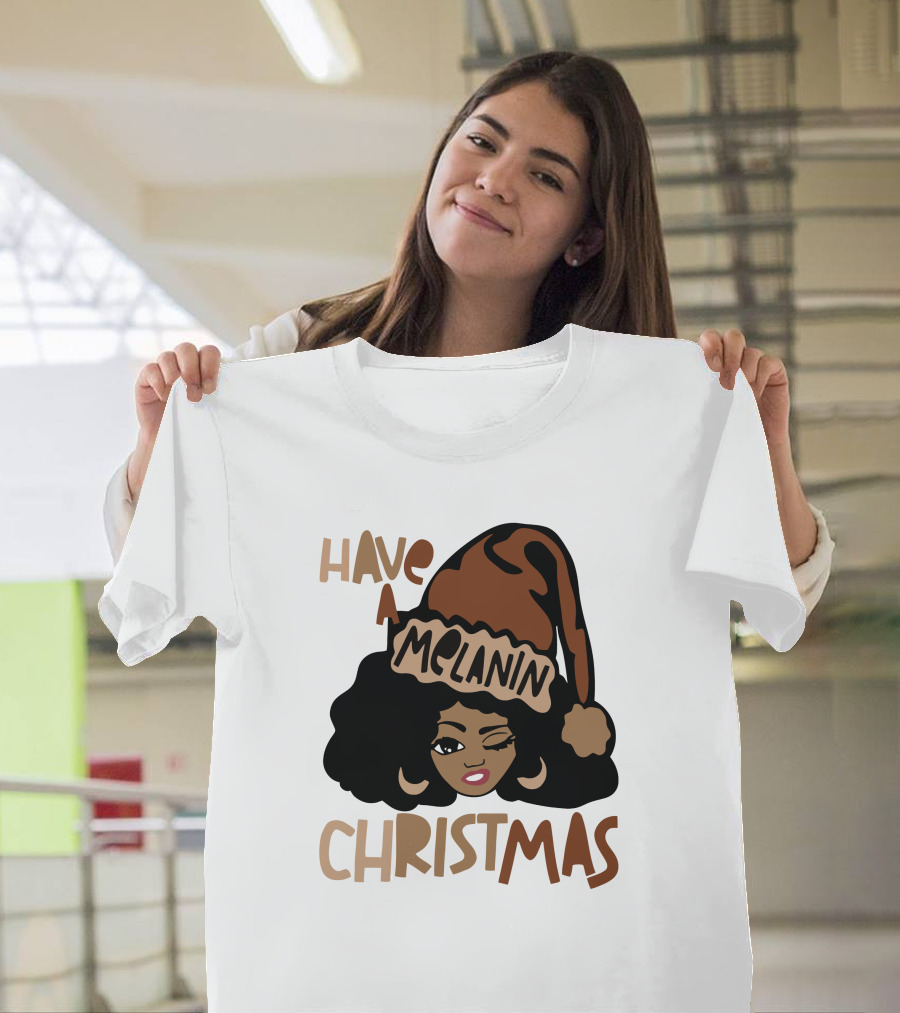 Have A Melanin Christmas Kryssylareina Certified Thief T-Shirt