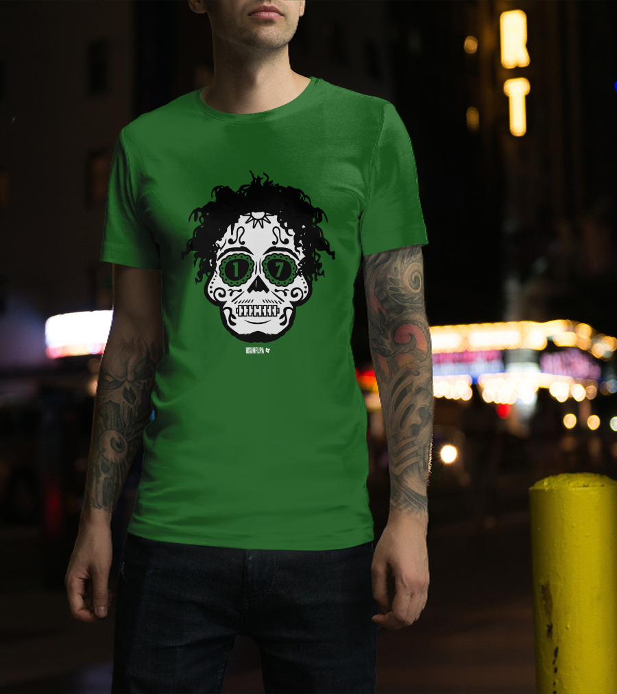 Garrett Wilson Sugar Skull 17 T-Shirt