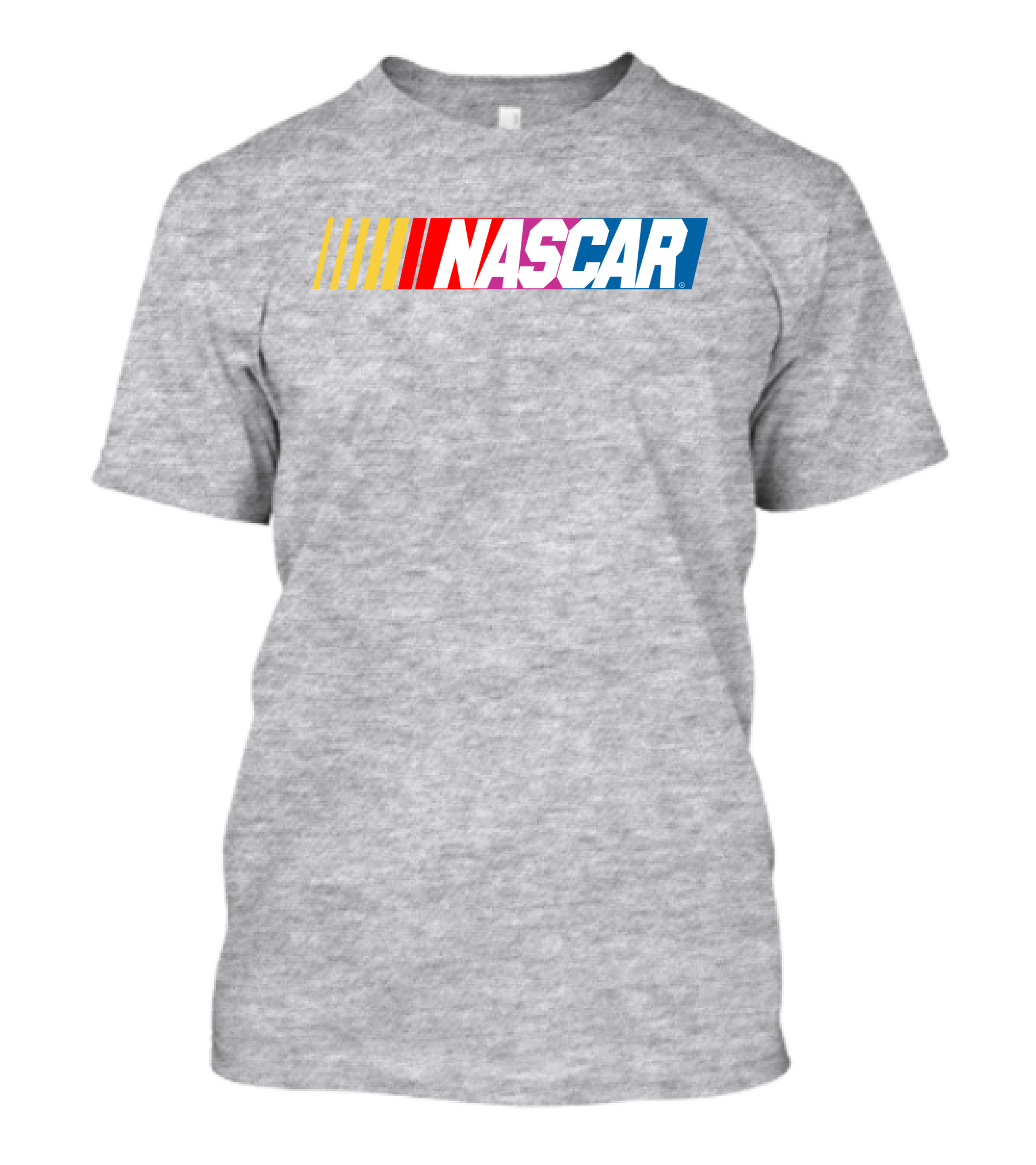 NASCAR Racing Logo With Gradient Bars T-Shirt
