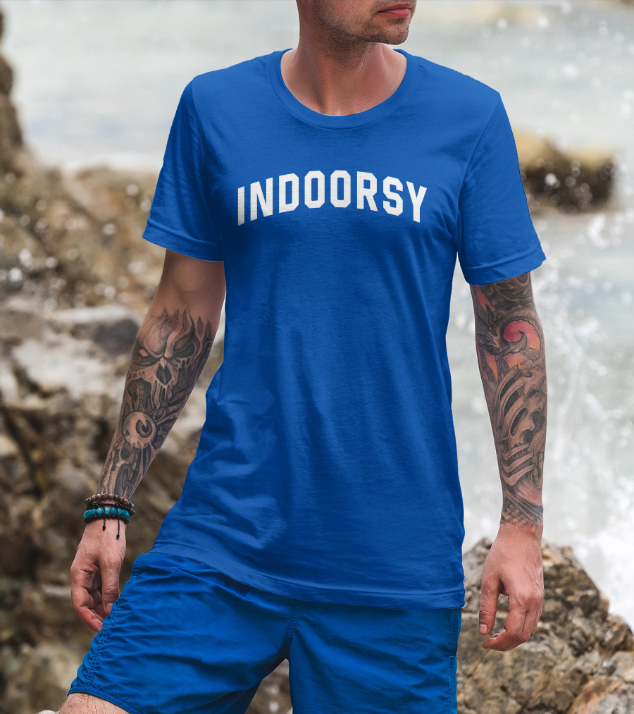 Ryan Warner Indoorsy Blue T-Shirt