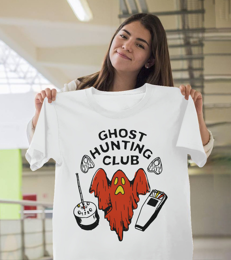 Ghost Hunting Club Palettes Ghost Detection Tools T-Shirt