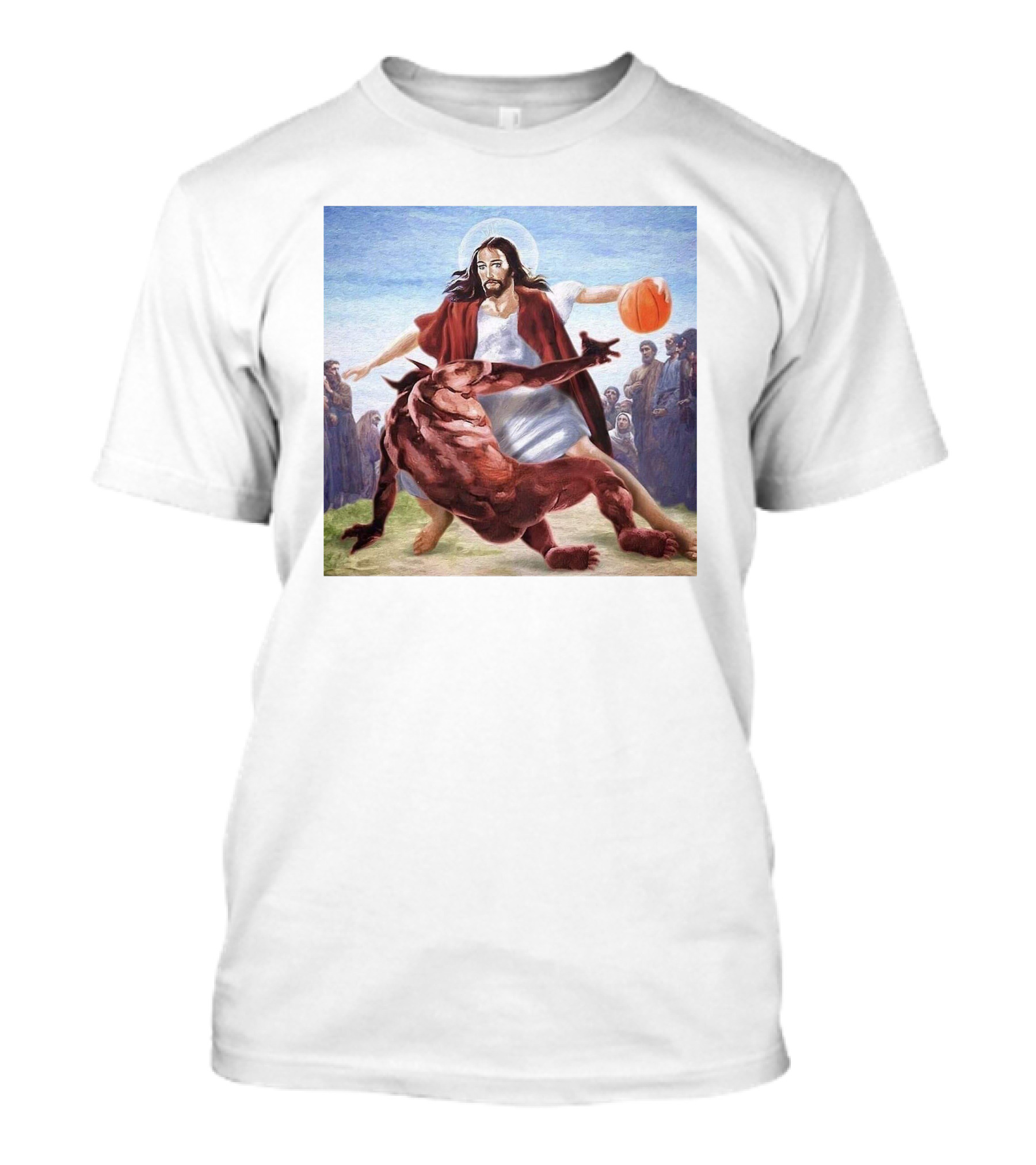 Jesus Basketball Influence Kofie T-Shirt
