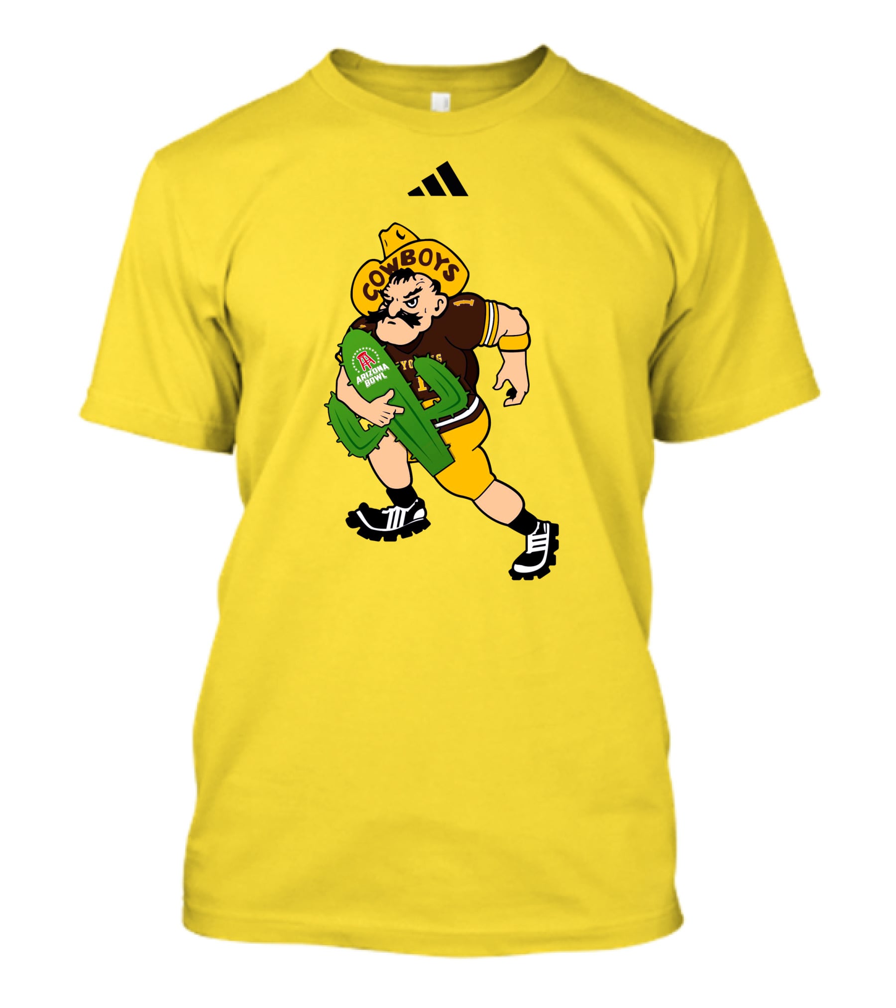 Cowboys Pistol Pete Arizona Bowl Cactus T-Shirt