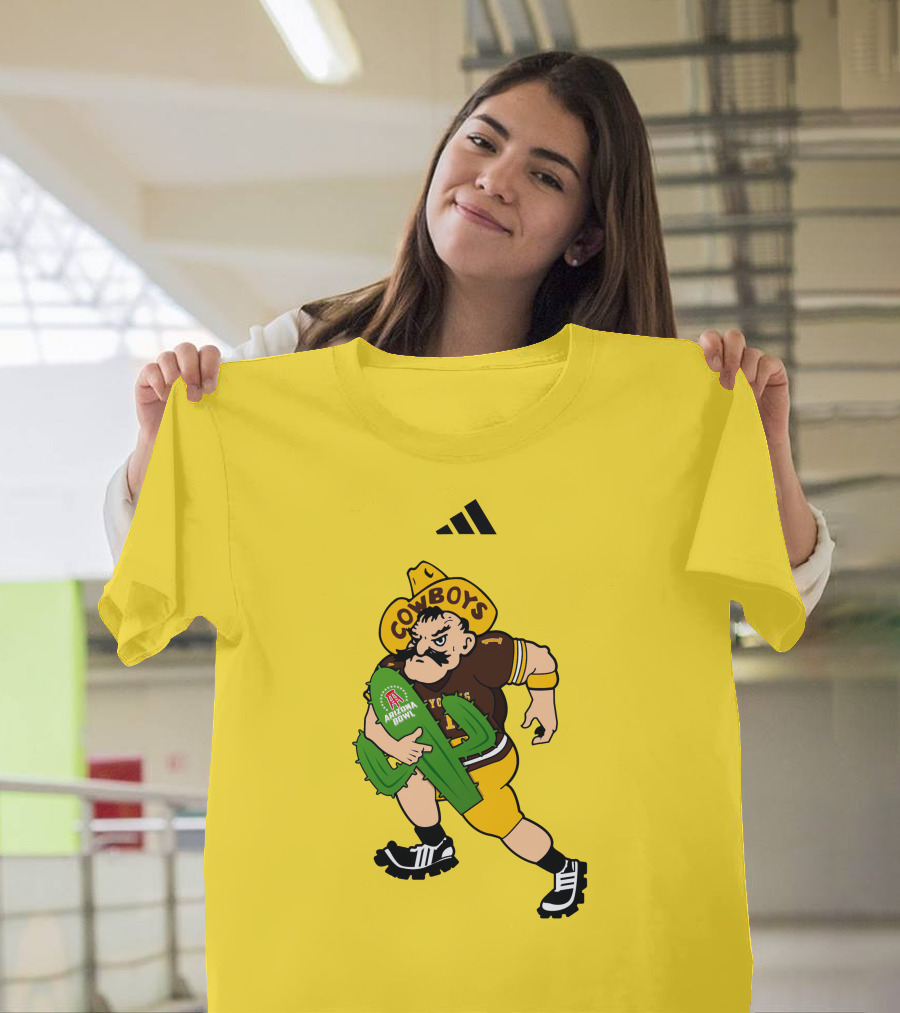 Cowboys Pistol Pete Arizona Bowl Cactus T-Shirt
