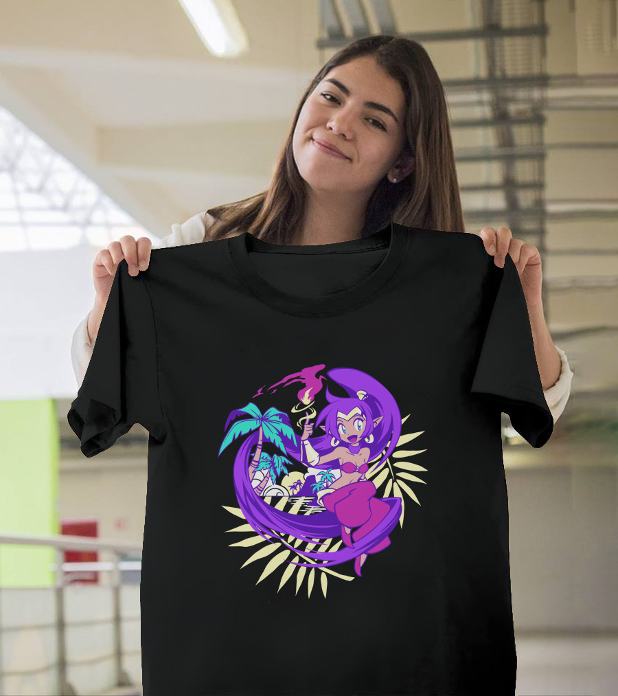 Shantae Tropical Trickster Palm Magic Fusion T-Shirt