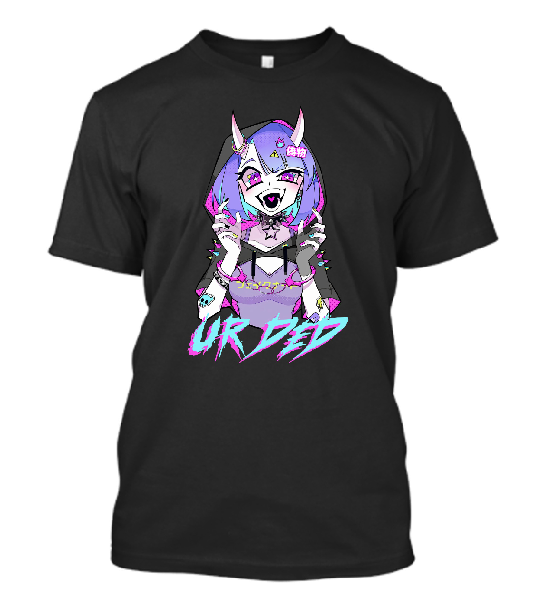 UR DED Kawaii Demon Anime Aesthetic T-Shirt