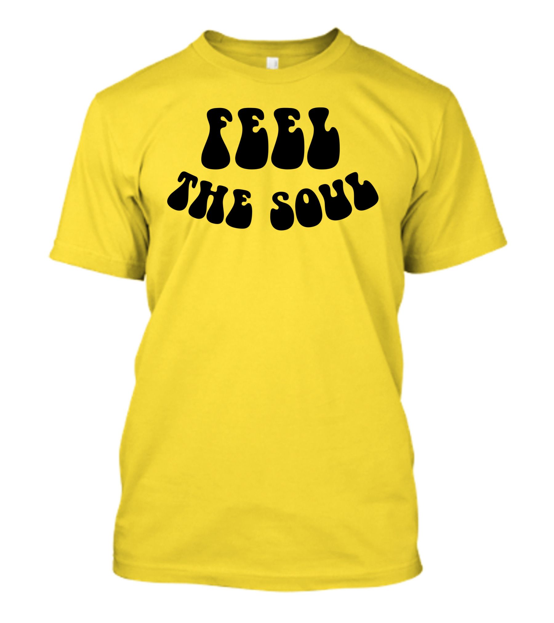 Feel The Soul Retro Vibes Psychedelic T-Shirt