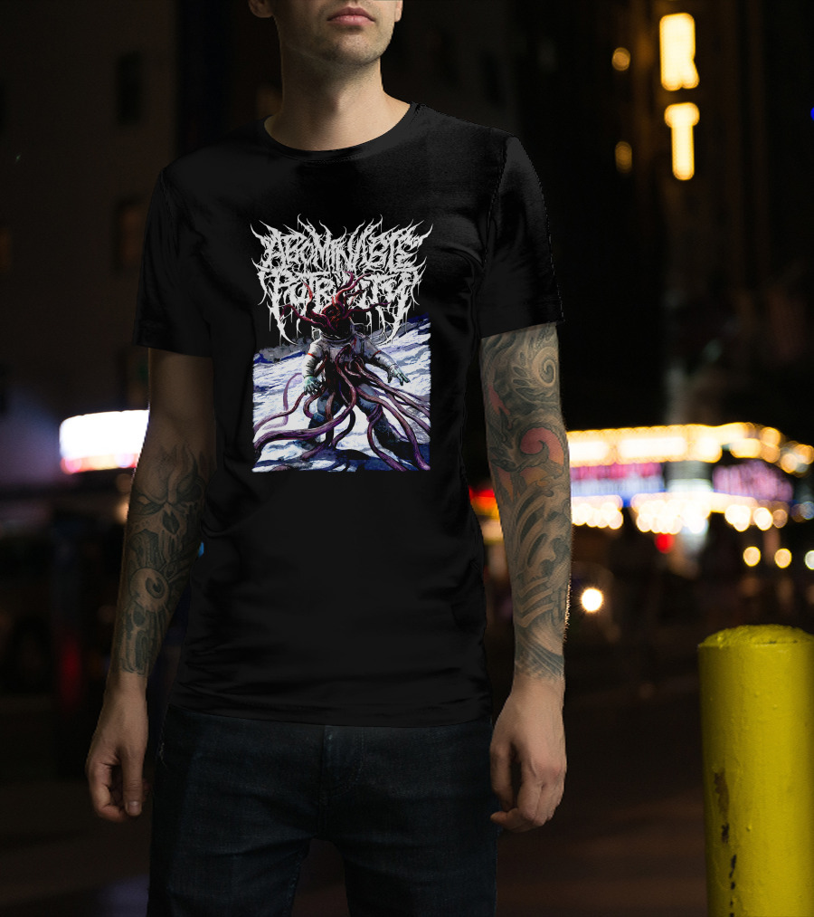 Deep Space Penetration Tentacle Cosmic Scene T-Shirt