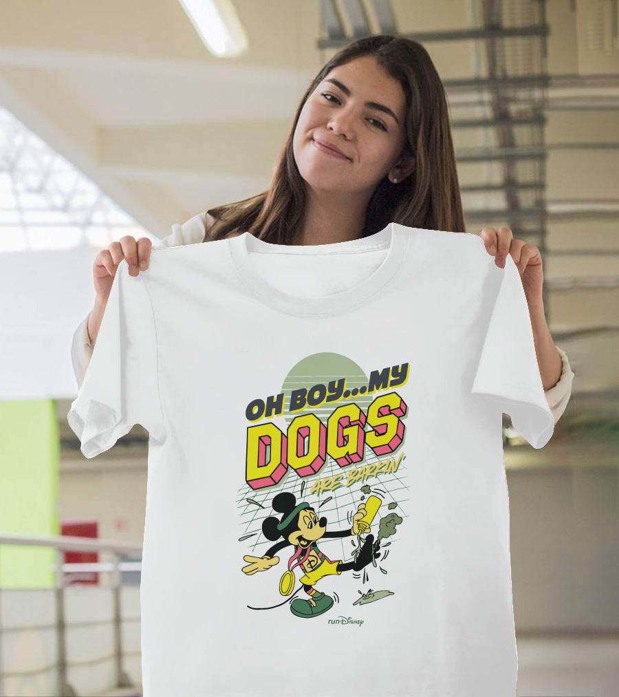 Oh Boy My Dogs Are Barkin RunDisney T-Shirt