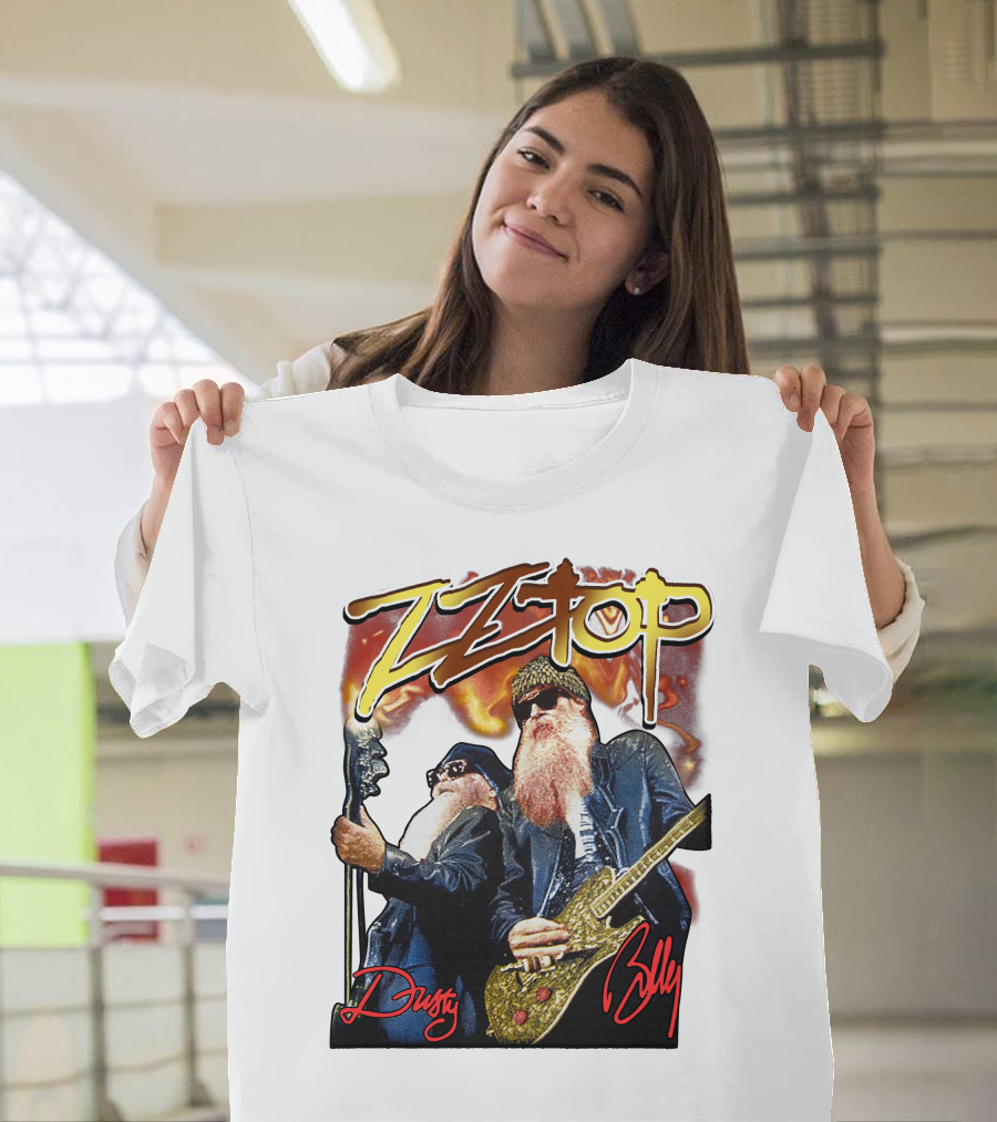 ZZ Top Live Since 1969 Vintage Dusty Billy T-Shirt