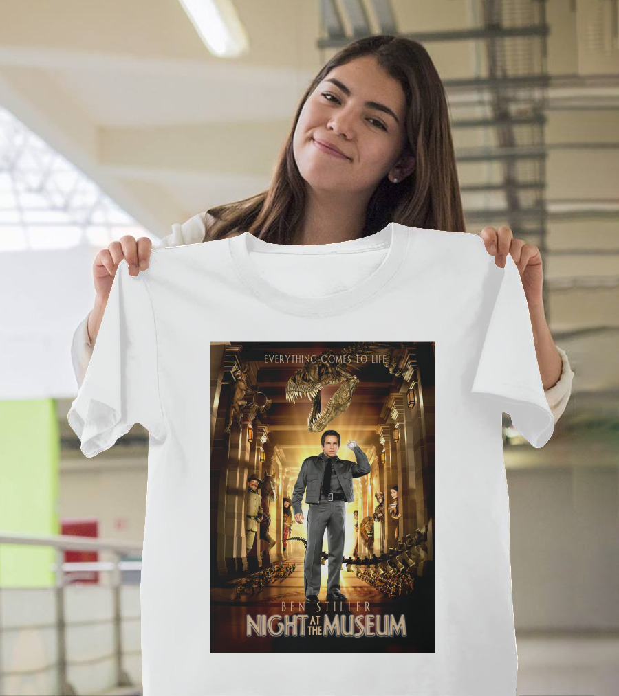 Night at the Museum Everything Comes to Life Ben Stiller T-Shirt