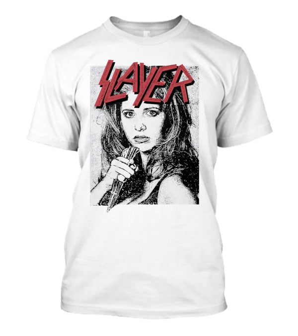 Buffy Slayer Vampire Cross T-Shirt