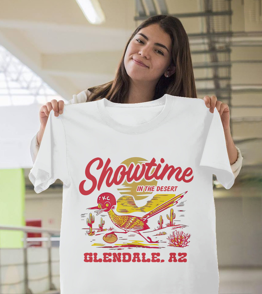 Showtime In The Desert Kansas City Chiefs Glendale AZ Merch T-Shirt