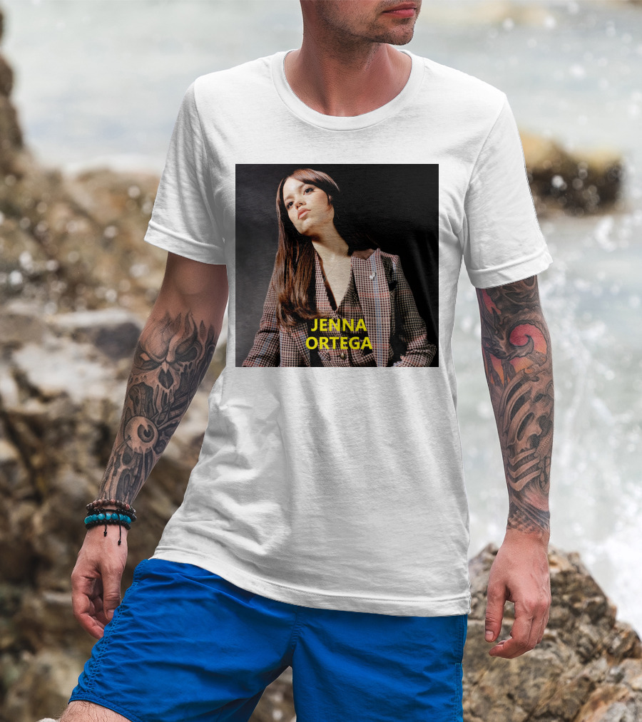 Jenna Ortega Fashion Wednesday Netflix Television T-Shirt