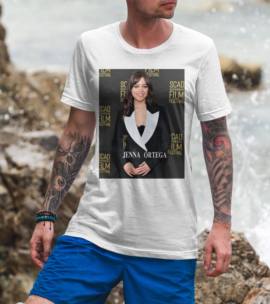 SCAD Savannah Film Festival Jenna Marie Ortega Wednesday Netflix Fashion T-Shirt