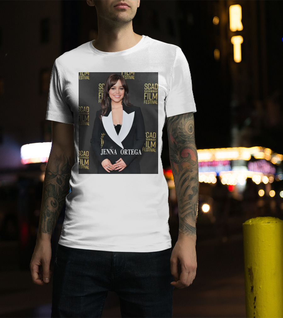 SCAD Savannah Film Festival Jenna Marie Ortega Wednesday Netflix Fashion T-Shirt