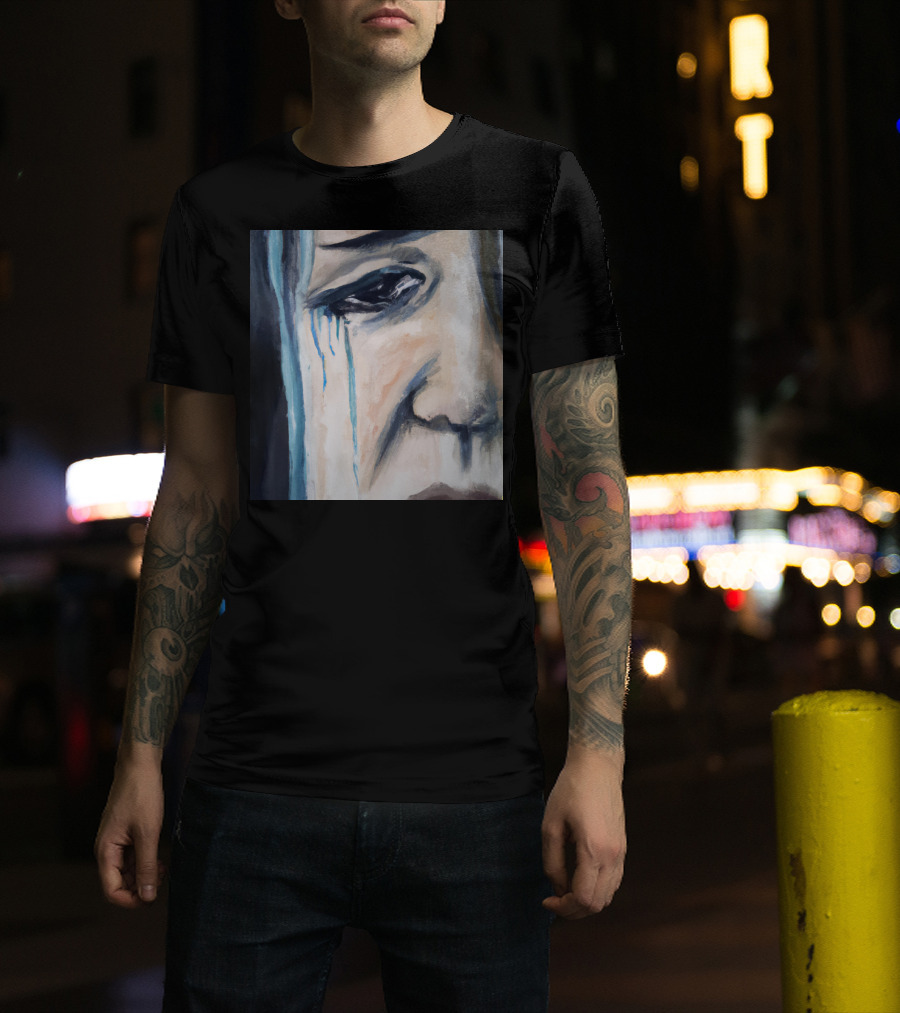 Sorrow Face Tears T-Shirt
